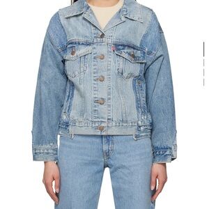 Levi’s ex boyfriend trucker denim jacket in medium